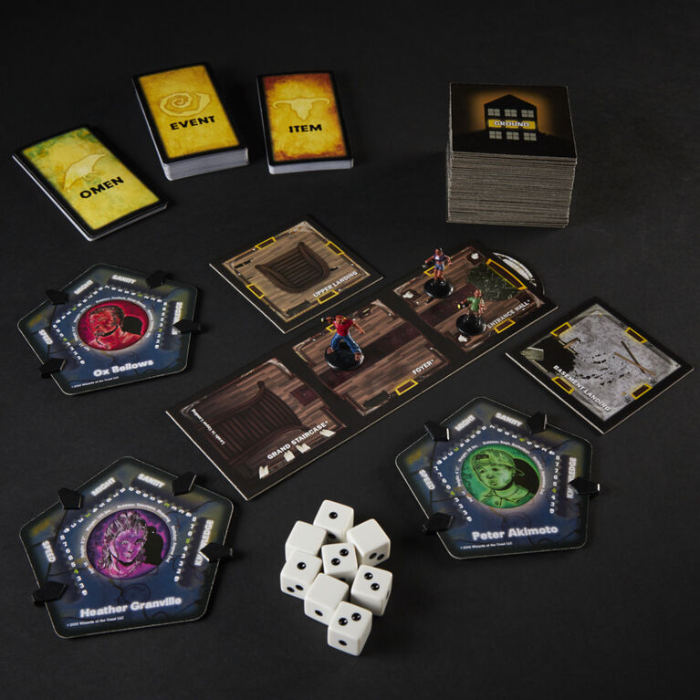 Avalon Hill Betrayal at the House on the Hill Second Edition Cooperative Board Game - English Edition