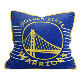 Coussin décoratif des Warriors de Golden State de la NBA, 18 po x 18 po