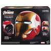 Marvel Legends Series Iron Man Premium Electronic Helmet with Light FX, Avengers: Endgame Adult Roleplay Gear