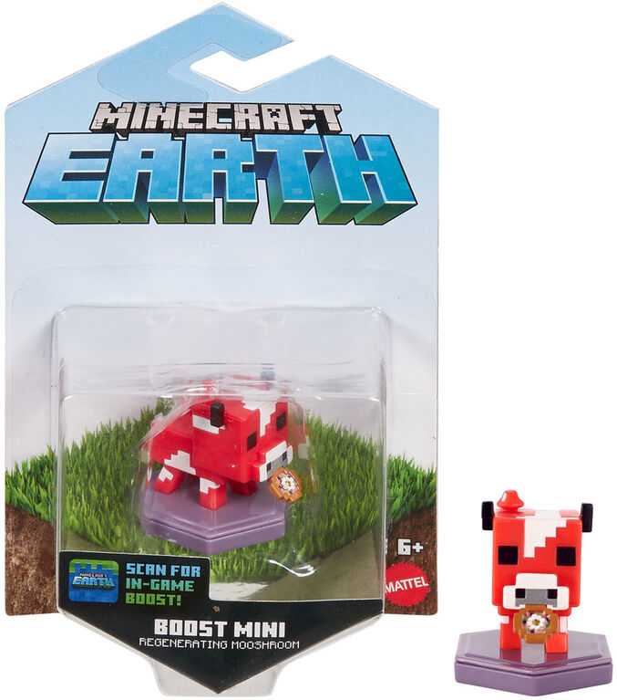 Minecraft - Earth - Figurine Boost - Champimeuh Avec Ragoût