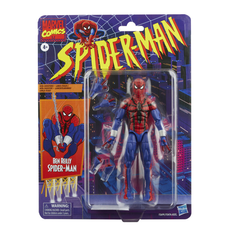 Marvel Legends Series Spider-Man 6-inch Spider-Man: Ben Reilly Action Figure