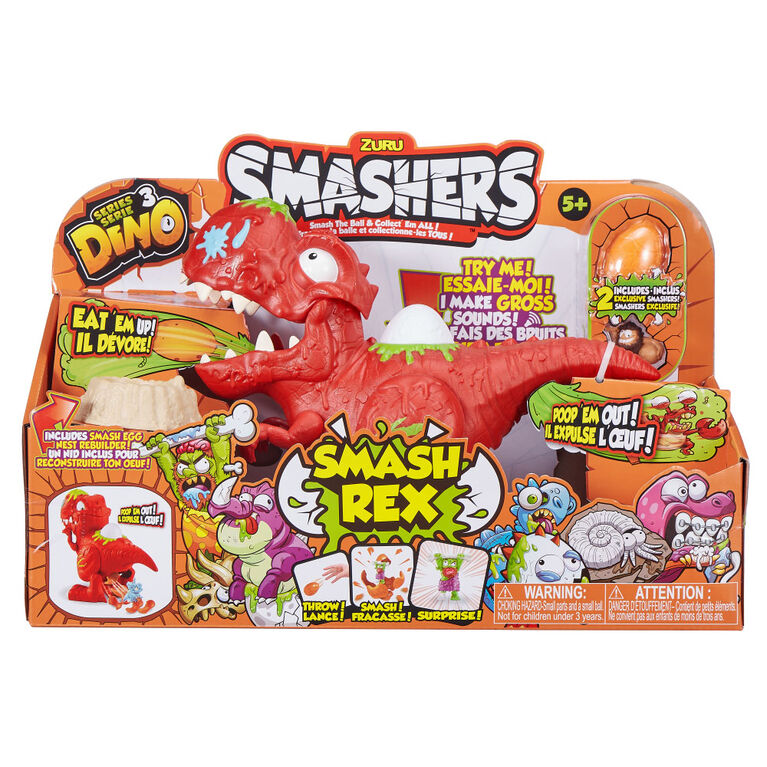 Zuru Smashers Series 3: Smash Rex Playset - R Exclusive