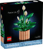 LEGO Botanicals Peace Lily Flower Building Set for Adults, Ages 18+ - Office & Room Decor - 11504