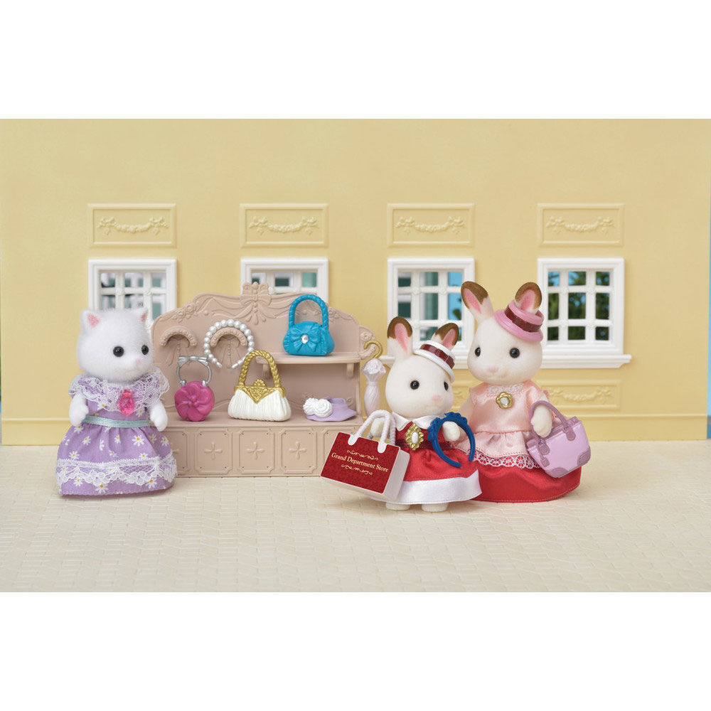calico critters town grand department store gift set