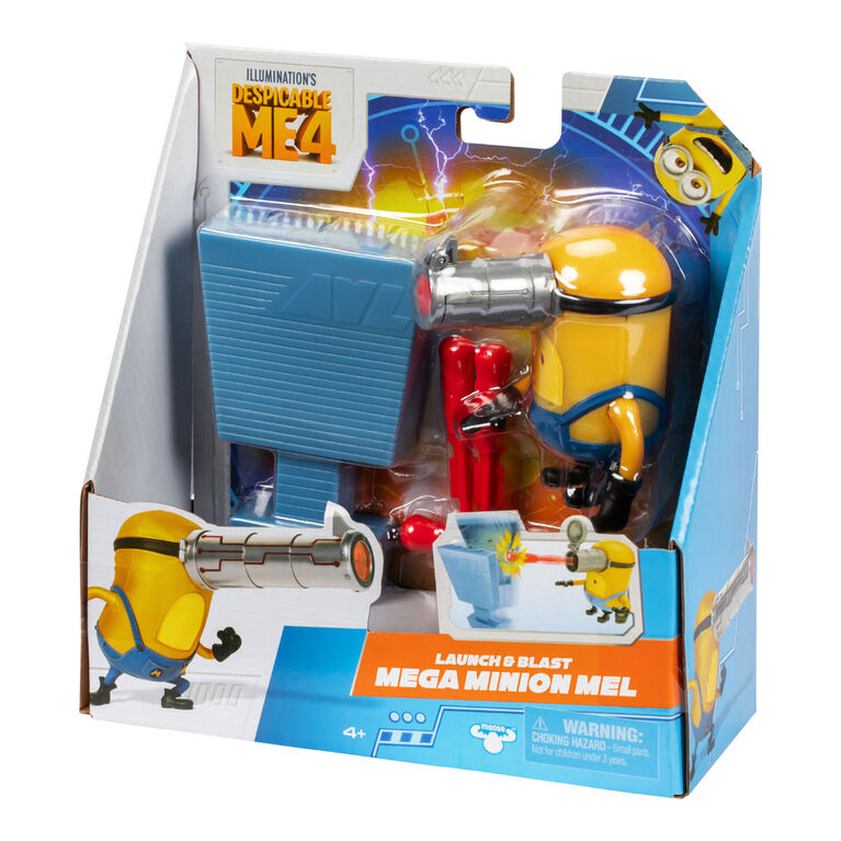 Despicable Me 4 Mega Minion 4 Inch Action Fig Mel