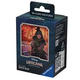 Lorcana Rise of the Floodborn Mulan Deck Box