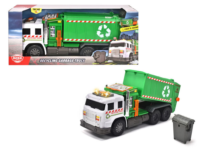 Dickie Toys - Le camion-poubelle Garbage Truck