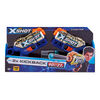 Deux Lanceurs de fléchettes en mousse X-Shot Excel Double Kickback Édition royale (8 fléchettes) par ZURU