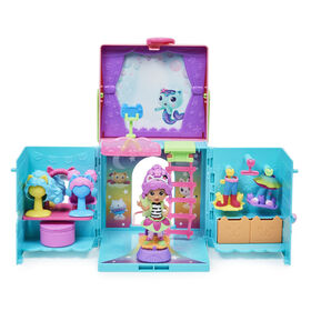 Gabby's Dollhouse, Coffret de jeu transportable Dressing arc-en-ciel avec poupée Gabby