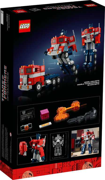 LEGO Optimus Prime 10302 Building Kit (1,508 Pieces)