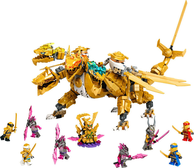 LEGO NINJAGO Lloyd's Golden Ultra Dragon 71774 Building Kit (989 Pieces)