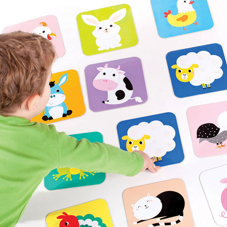 Banana Panda Jeu de mémoire de taille supérieure (24 pièces) - Édition anglaise - Notre exclusivité