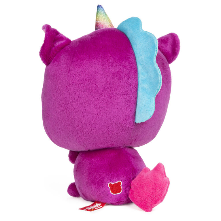 GUND Drops, Missy Magic, Expressive Premium Stuffed Animal Soft Plush Pet, Purple Dragon, 9"