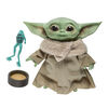 Star Wars The Child, jouet en peluche parlant avec sons du personnage et accessoires