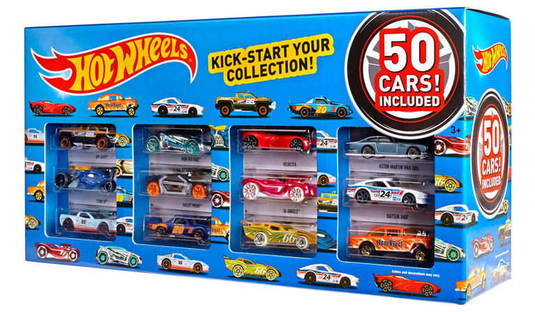 Hot Wheels Vehicle 50 Pack - Styles May Vary | Toys R Us ...