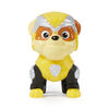 PAW Patrol: The Mighty Movie, Pup Squad Figures, Mighty Pups Rubble, Collectible PAW Patrol Figures