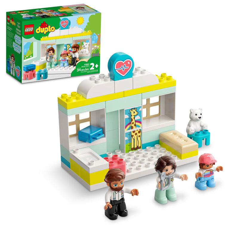 LEGO DUPLO Rescue Doctor Visit 10968 Building Toy (34 Pieces)