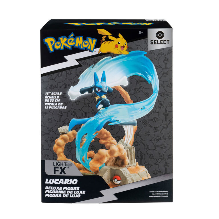 Lucario et sa pokéball Jouet Figurine articulée Pokémon