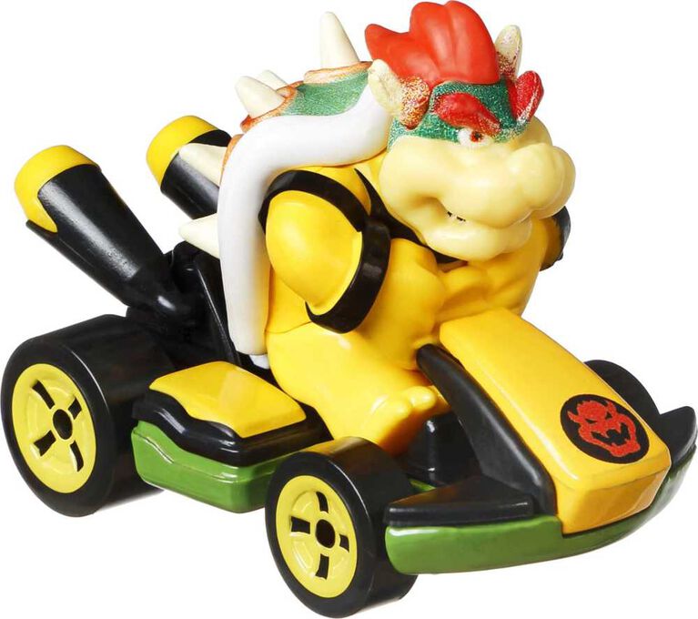 Hot Wheels - Coffret de 4 Véhicules Mario Kart, dont 1 Modèle Exclusif