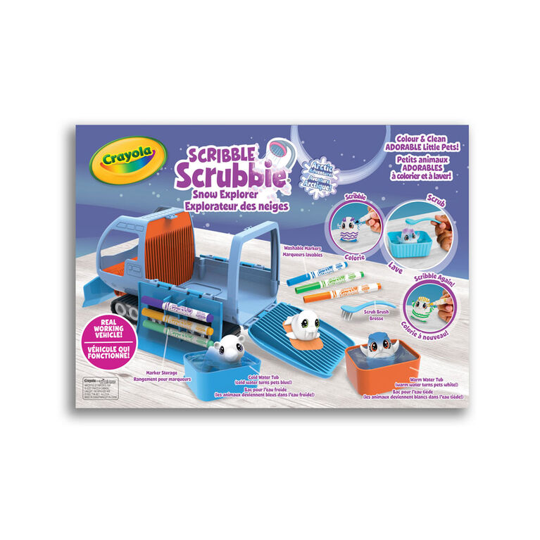 Crayola - Explorateur des neiges Scribble Scrubbie