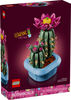 LEGO Botanicals Flowering Cactus Building Toy for Girls & Boys, Ages 9+ Room Decor for Kids - 11509