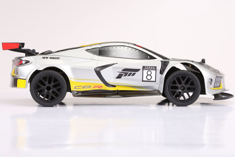 New Bright - Chevy 4x4 Sportscar - Corvette C8 Silver