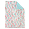 Baby's First By Nemcor Reversible Baby Blanket- Triangle Design