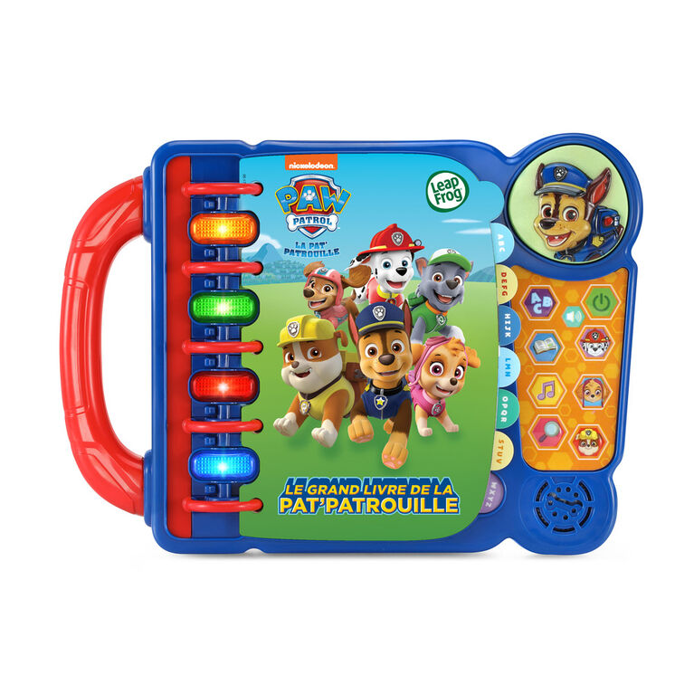 LeapFrog PAW Patrol: Pat Patrouille - Mon livre-jeu Mission Alphabet -  Édition française