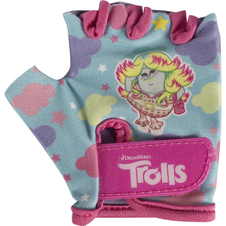 Dreamworks Trolls - Kids Bike Pad & Glove Set - Poppy