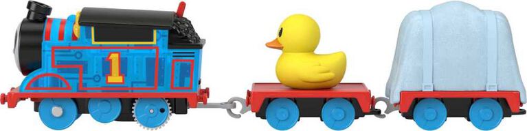 Thomas andFriends Secret Agent Thomas Toy Train, Motorized Engine with Cargo, Preschool Toys