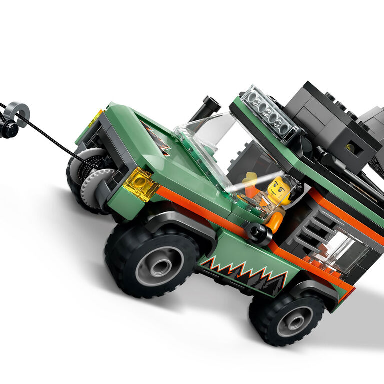 LEGO City Off-Road 4x4 Mountain Truck Building Toy - Fun Gift Idea for Birthdays and Holidays - 60447