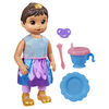 Baby Alive Poupée Princesse Ellie grandit !, cheveux bruns