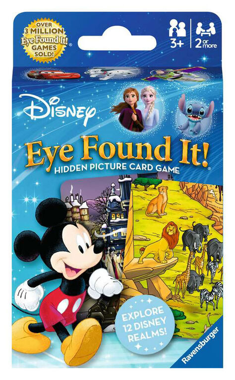 Ravensburger! Disney: Eye Found it! Card Game - English Edition