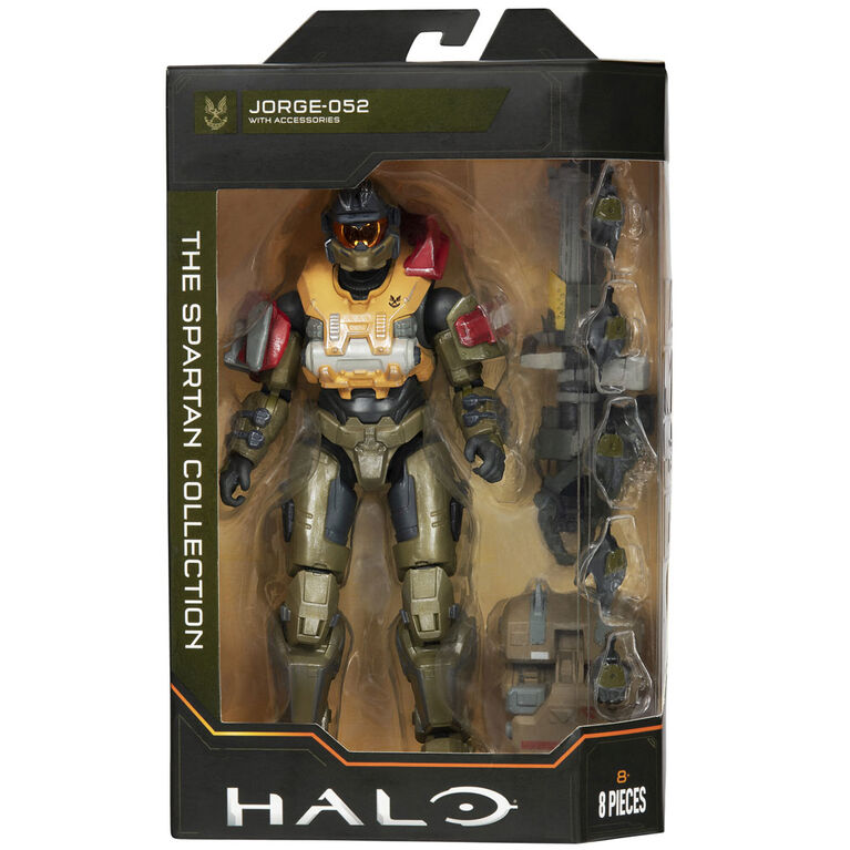 Figurine Halo - Collection Spartan - Jorge-052 avec accessoires