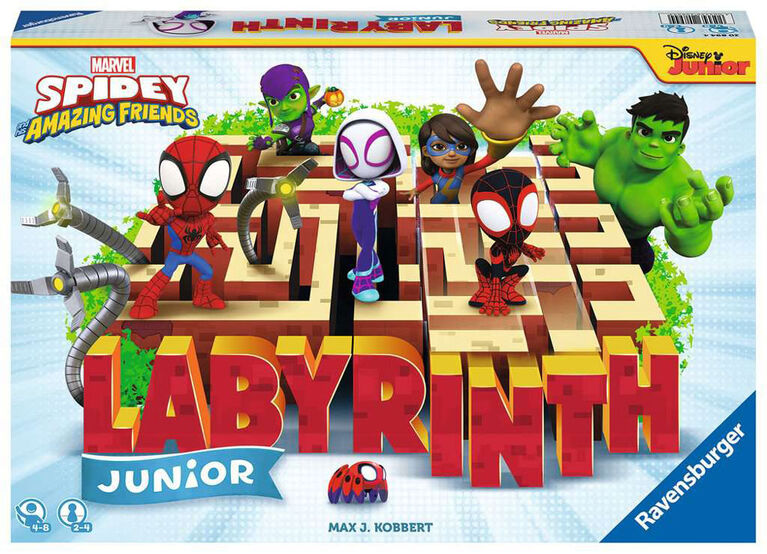 Spidey and Friends Labyrinth Jr. Race for Treasures in a Moving Maze