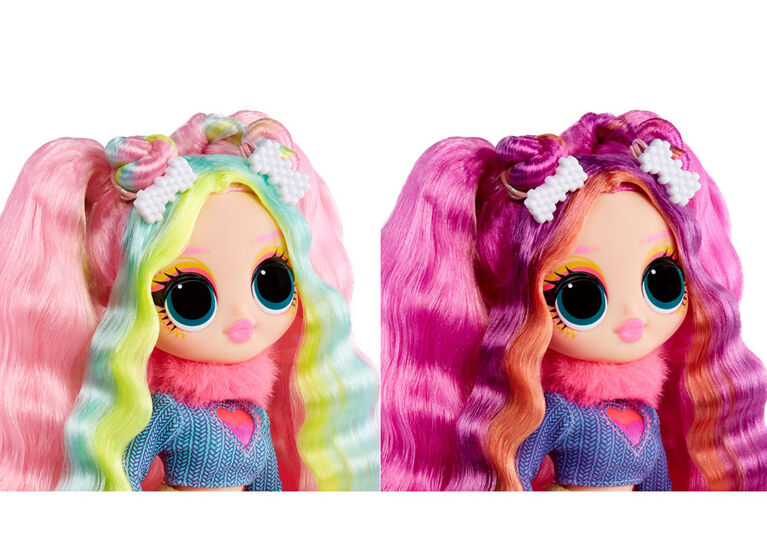 LOL Surprise OMG Sunshine Makeover Bubblegum DJ Fashion Doll with Color Changing Features