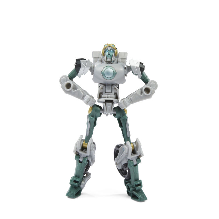 Transformers EarthSpark, figurine Terran Trash classe Guerrier de 12,5 cm, jouet robot pour enfants