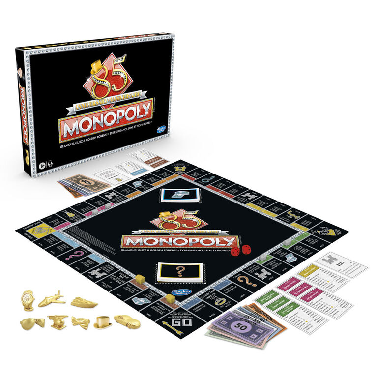 Jeu Monopoly : édition 85e anniversaire