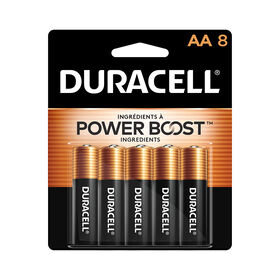 Duracell - Coppertop AA Alkaline Batteries - 8 Pack