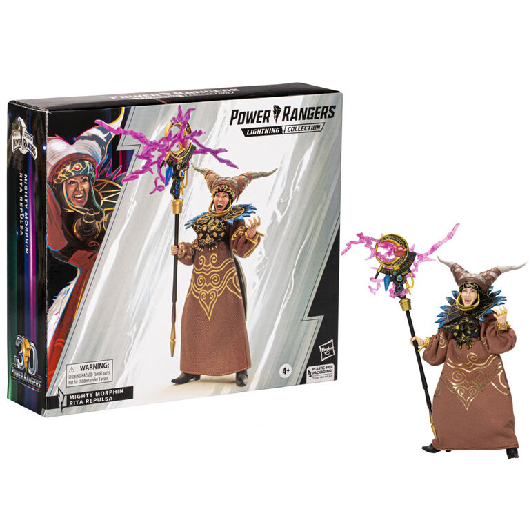 Power Rangers Lightning Collection Mighty Morphin Rita Repulsa 6 Inch Scale Action Figure
