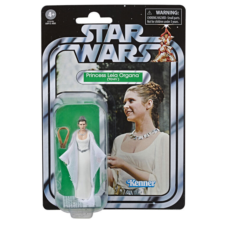 Star Wars The Vintage Collection Star Wars: A New Hope Princess Leia Organa (Yavin) Toy, 3.75-inch Scale Action Figure