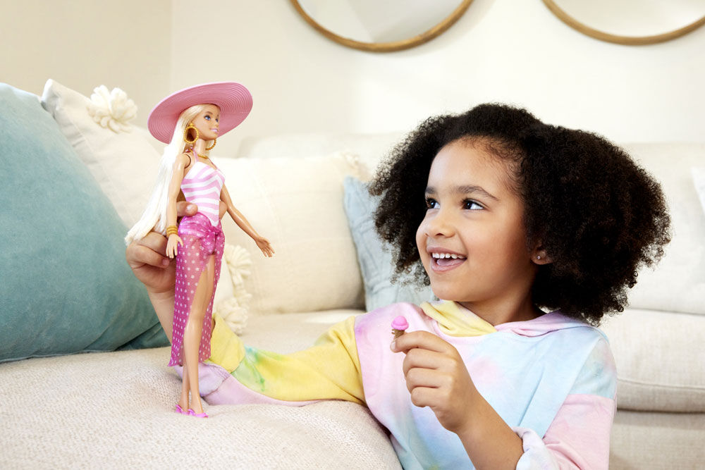 Maillot de outlet bain barbie fille