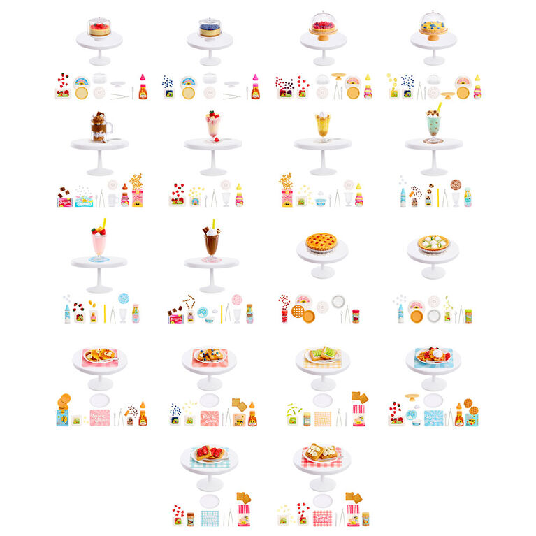 Restaurant Make It Mini FoodMC de la série 1 Minis - MGA's Miniverse, emballage anonyme, bricolage, jeu avec la résine, collectionneurs