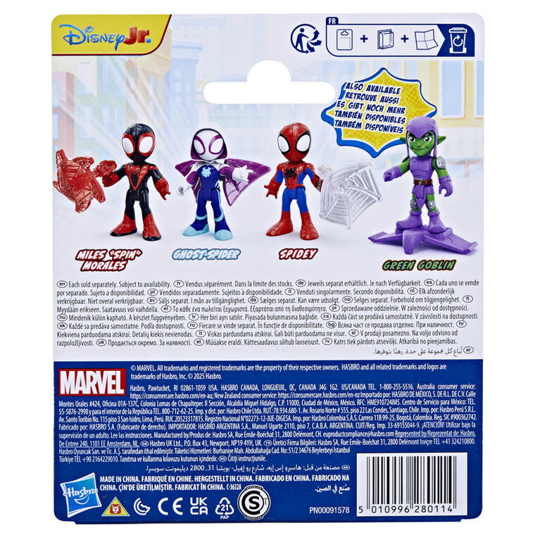 Marvel Spidey and his Amazing Friends Ghost-Spider Toy with Accessory