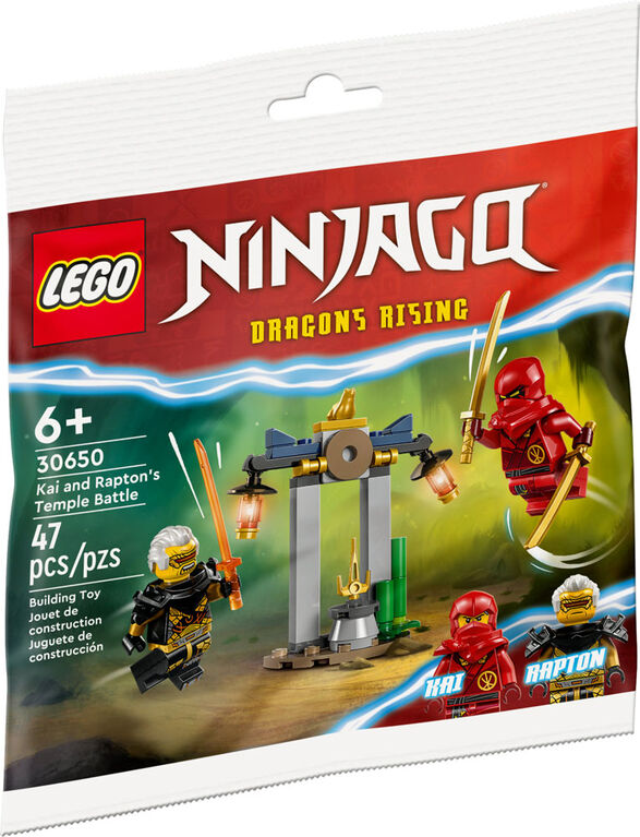 LEGO Ninjago Kai and Rapton's Temple Battle 30650