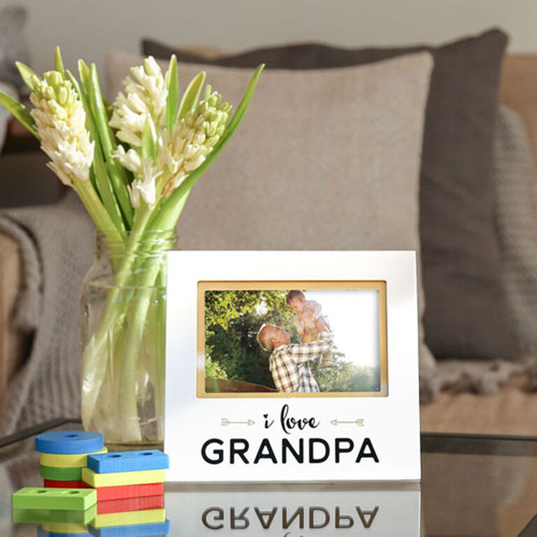 Pearhead I Love Grandpa Sentiment Frame - English Edition