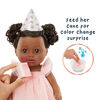 Poupon d'anniversaire BABY born Harper - yeux brun foncé