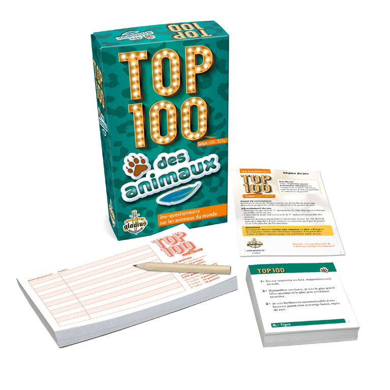 Editions Gladius - Top 100 Mcduff - Animaux Du Monde - French Edition