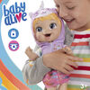 Baby Alive Tinycorns Doll, Unicorn, Blonde Hair