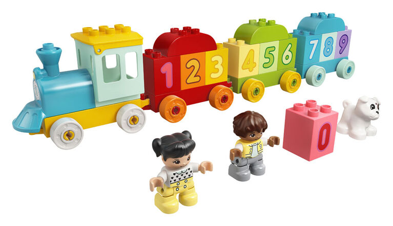 LEGO DUPLO Le train des chiffres - Apprendre à compter 10954 (23 pièces)